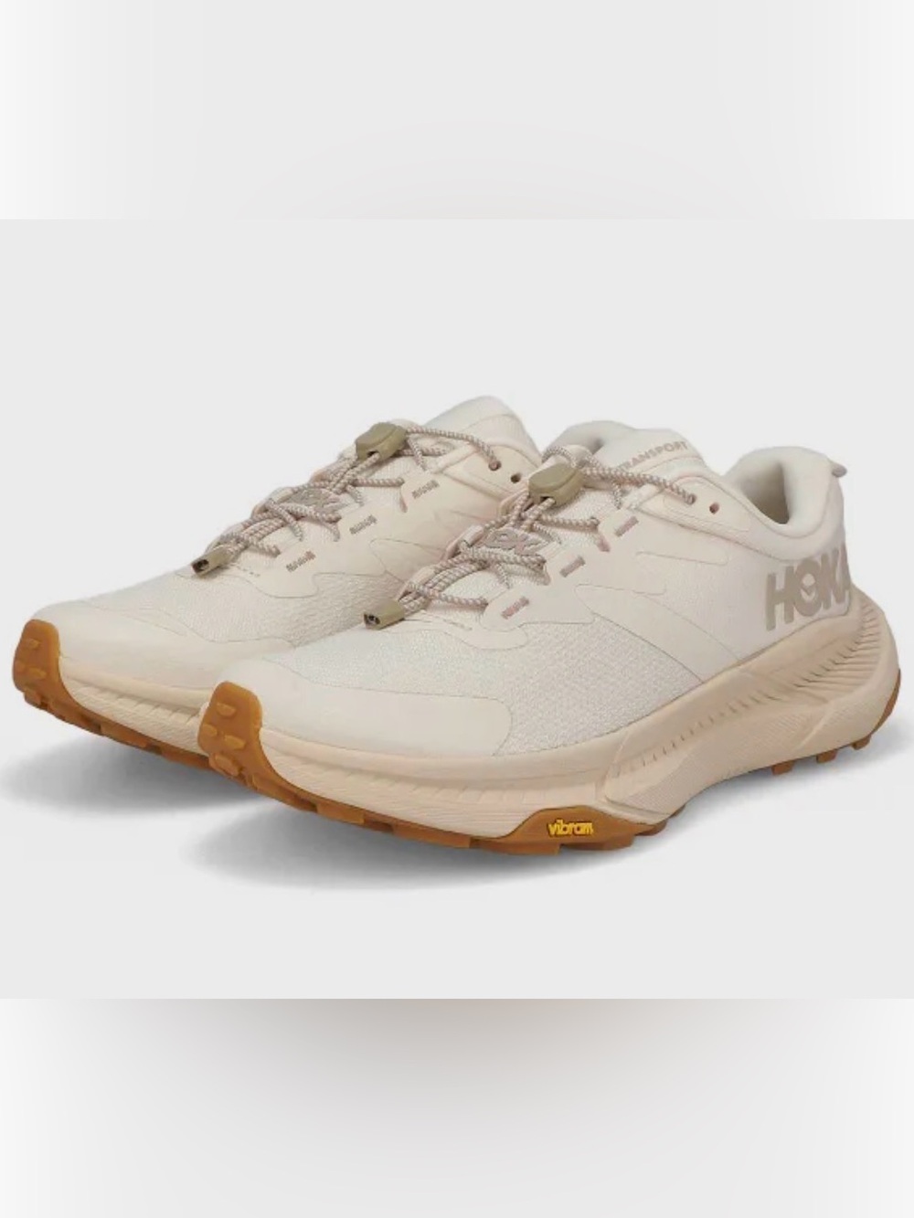 Hoka Women's TRANSPORT Sneakers in Beige - SIZE 9.5